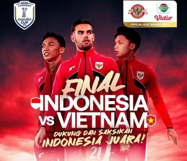 Final Timnas Indonesia U-23 vs Vietnam di AFF U23 2025 ulangan final 2023 lalu. [Instagram]